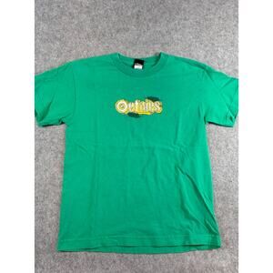 VTG Y2K Etnies Skateboards Shirt Youth M Green Skateboarding Skater Streetwear